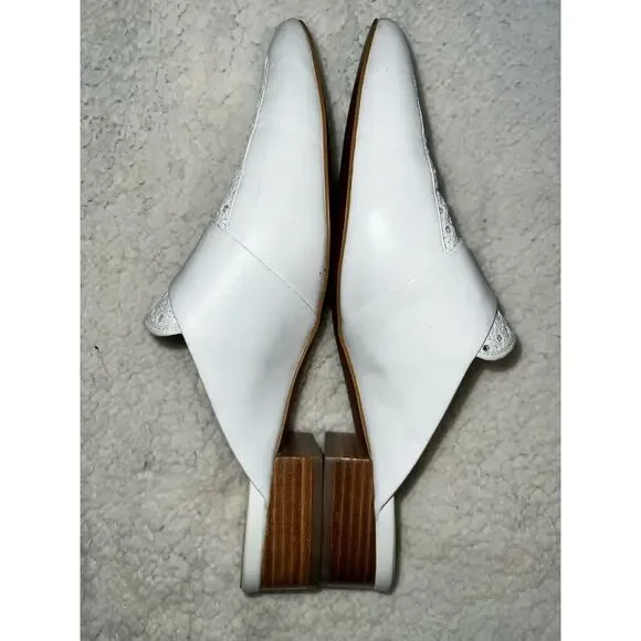Cole Haan white Pointed Toe Mules - size 10 - Picture 6 of 8
